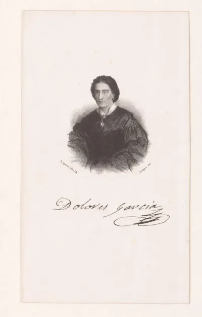 Portret van Dolores Garcia