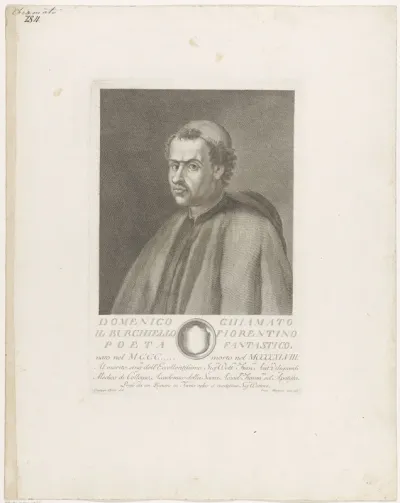 Portret van Domenico di Giovanni