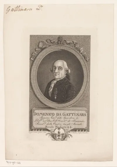 Portret van Domenico Gattinara