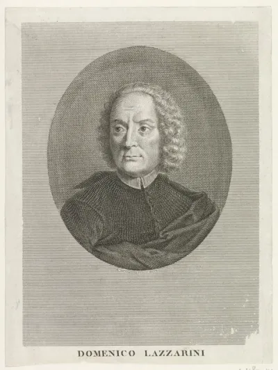 Portret van Domenico Lazzarini