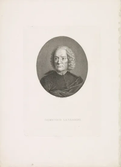 Portret van Domenico Lazzarini