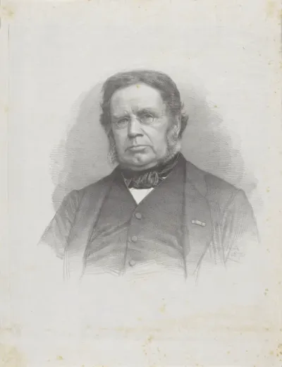 Portret van dominee Ottho Gerhard Heldring