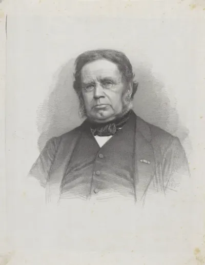 Portret van dominee Ottho Gerhard Heldring