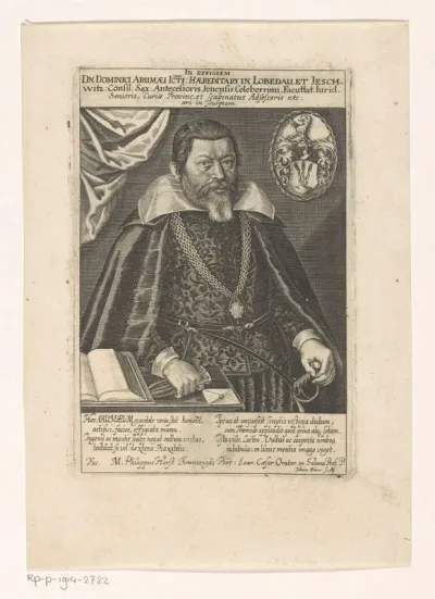 Portret van Dominicus Arumäus