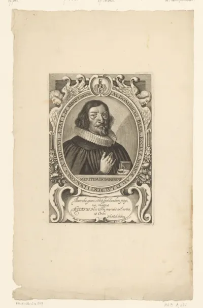 Portret van Dominicus Beer