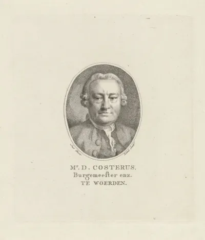 Portret van Dominicus Costerus