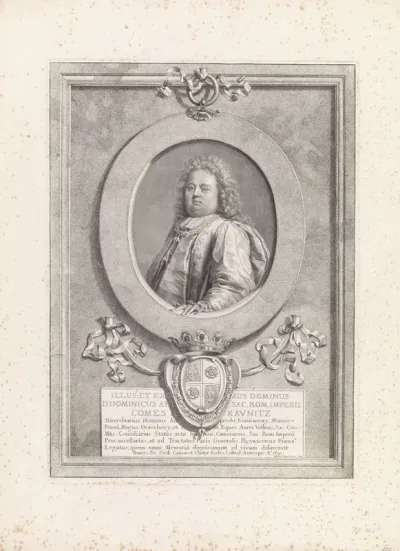 Portret van Dominique André de Kaunitz
