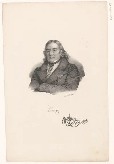 Portret van Dominique-Jean Larrey