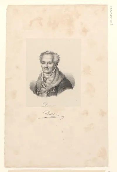 Portret van Dominique Vivant Denon
