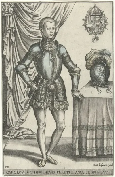 Portret van Don Carlos