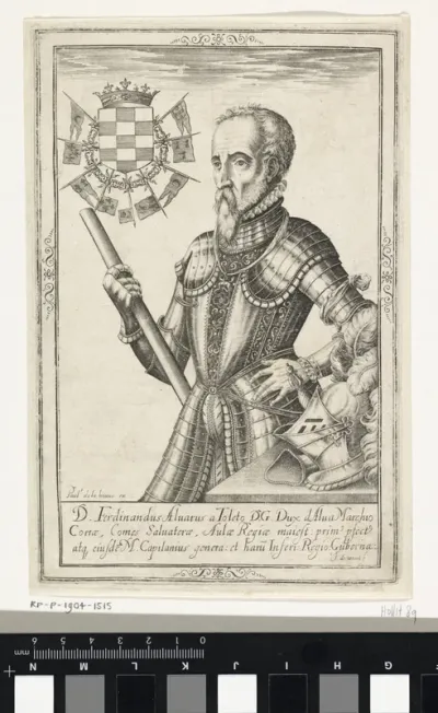 Portret van Don Fernando Álvarez de Toledo