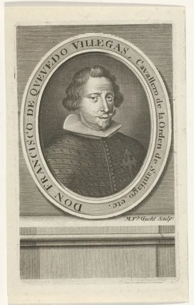 Portret van Don Francisco de Quevedo Villegas