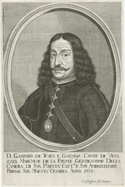 Portret van Don Gaspar de Tebes y Tello de Guzmán