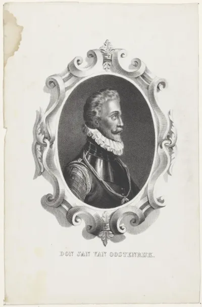 Portret van Don Jan van Oostenrijk