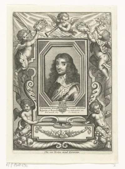 Portret van Don Juan II van Oostenrijk