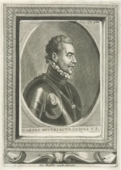 Portret van Don Juan van Oostenrijk