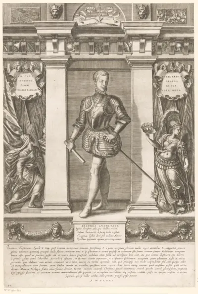 Portret van Don Juan van Oostenrijk