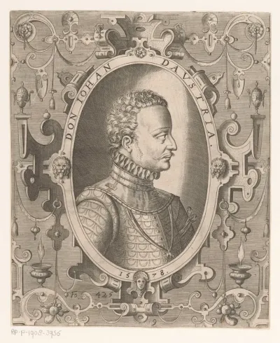Portret van Don Juan van Oostenrijk, landvoogd der Nederlanden