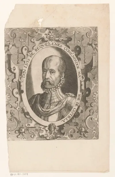 Portret van Don Luis de Requesens y Zunega, gouverneur-generaal van de Nederlanden