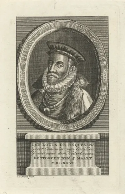 Portret van Don Luis de Requesens y Zunega