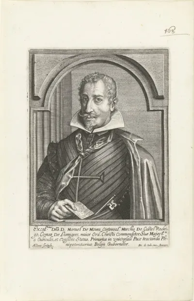 Portret van Don Manuel de Castel Rodrigo