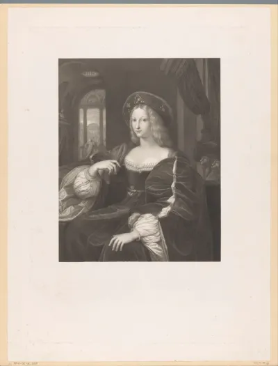 Portret van Dona Isabel de Requesens
