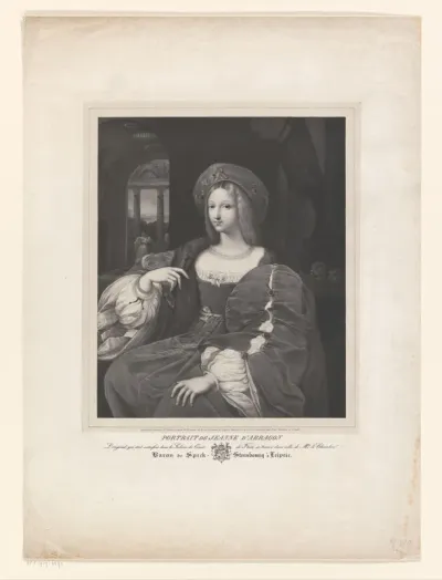 Portret van Dona Isabel de Requesens