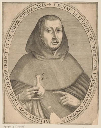Portret van Donat de Eremita op 50-jarige leeftijd