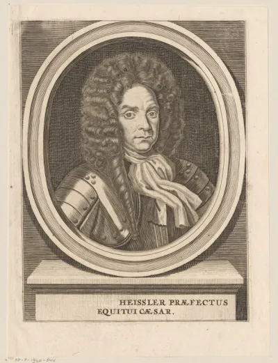 Portret van Donat Johann Heissler von Heitersheim