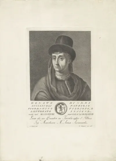 Portret van Donato Acciaiuoli