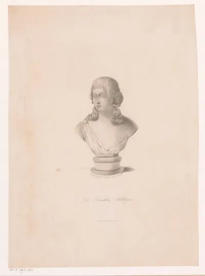 Portret van Dorothea von Rodde-Schlözer
