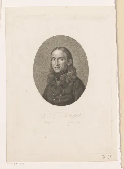Portret van Dr. F. Nagel