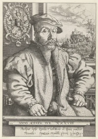 Portret van Dr. Georg Roggenbach