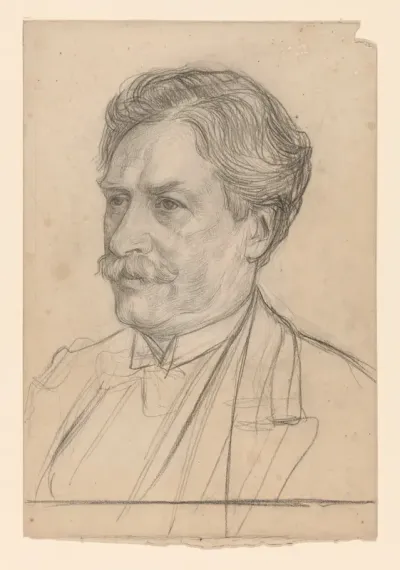 Portret van dr. H. Snellen