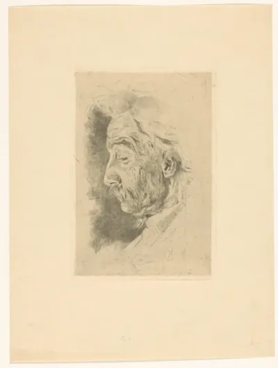 Portret van dr. Jacob Christiaan Muller