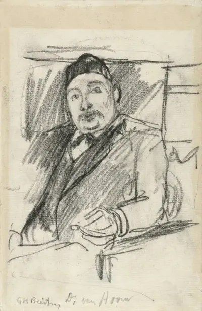 Portret van Dr. van Hoorn