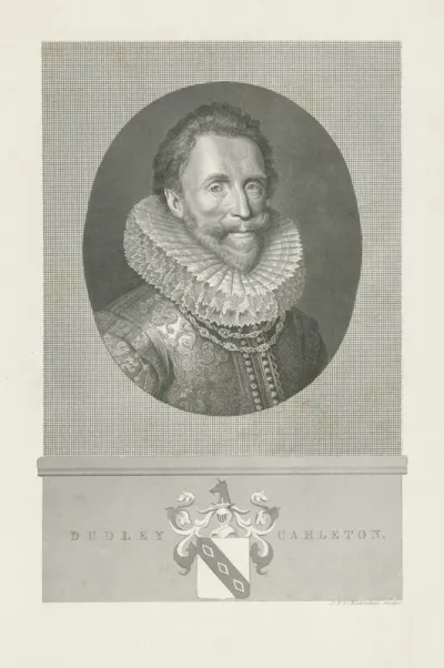 Portret van Dudley Carlton