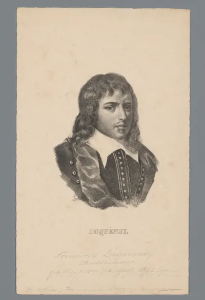 Portret van Duquesnoy