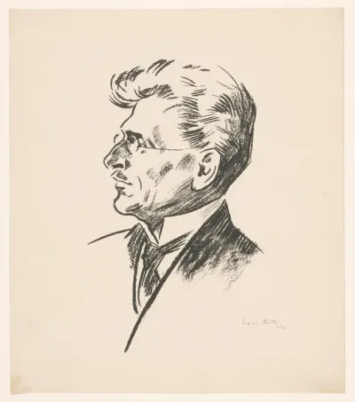 Portret van E. Bonebakker