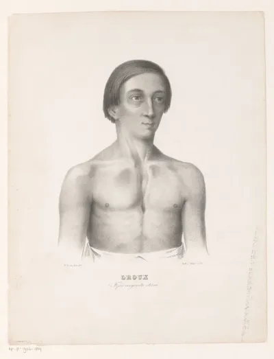 Portret van E. Groux