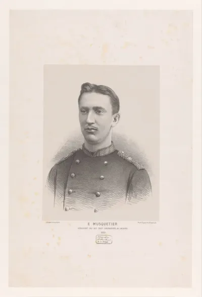 Portret van E. Musquetier