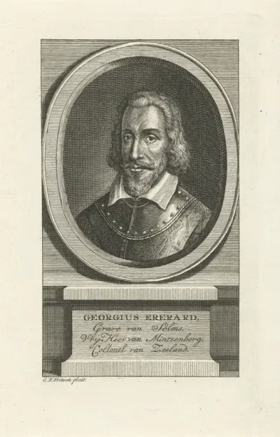 Portret van Eberhard, graaf van Solms