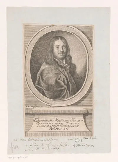 Portret van Eberhard Rudolph Roth