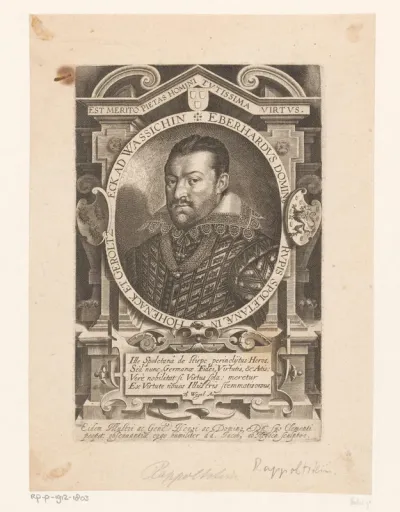 Portret van Eberhard von Rappoltstein