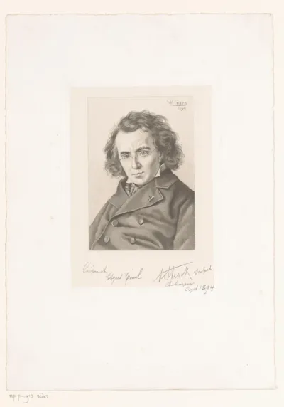 Portret van Edgar Tinel