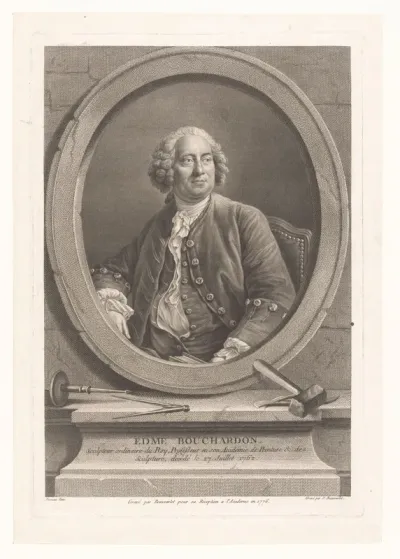 Portret van Edmé Bouchardon