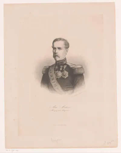 Portret van Edme Patrice Maurice de MacMahon
