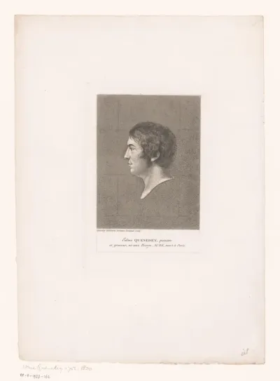 Portret van Edme Quenedey