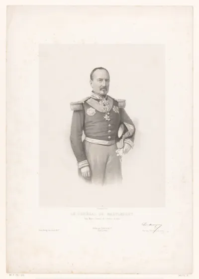 Portret van Edmond-Charles de Martimprey