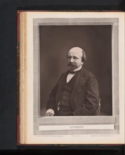 Portret van Edmond Gondinet